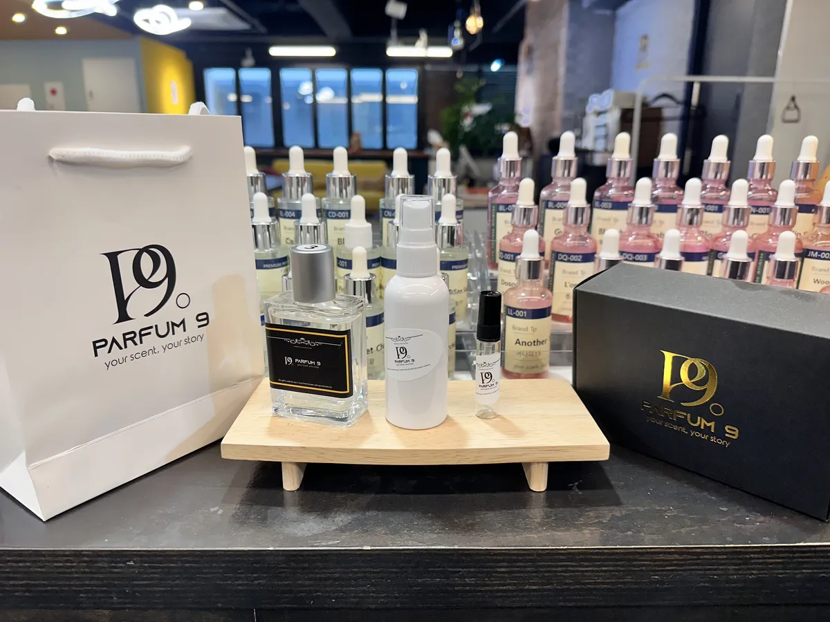 Finished Parfum9 perfume and room spray set